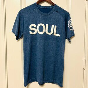 Lululemon Metal Vent Short Sleeve Tee *Soul Cycle* - Blue - Small